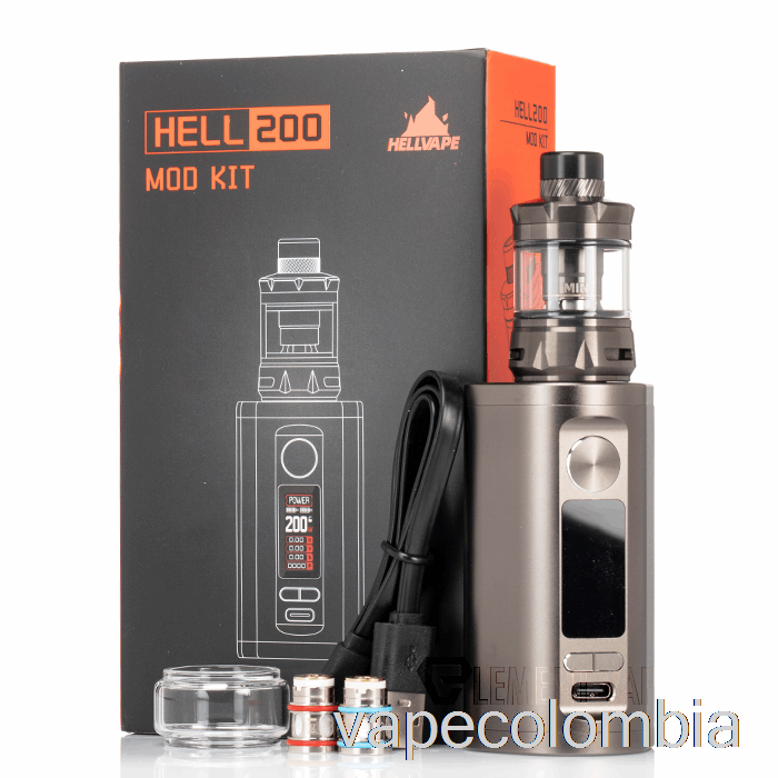 Vaporizador Recargable Hellvape Hell200 200w Kit De Inicio